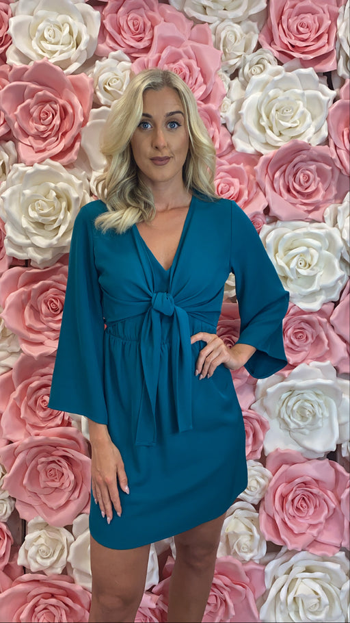 Arzene sale teal dress