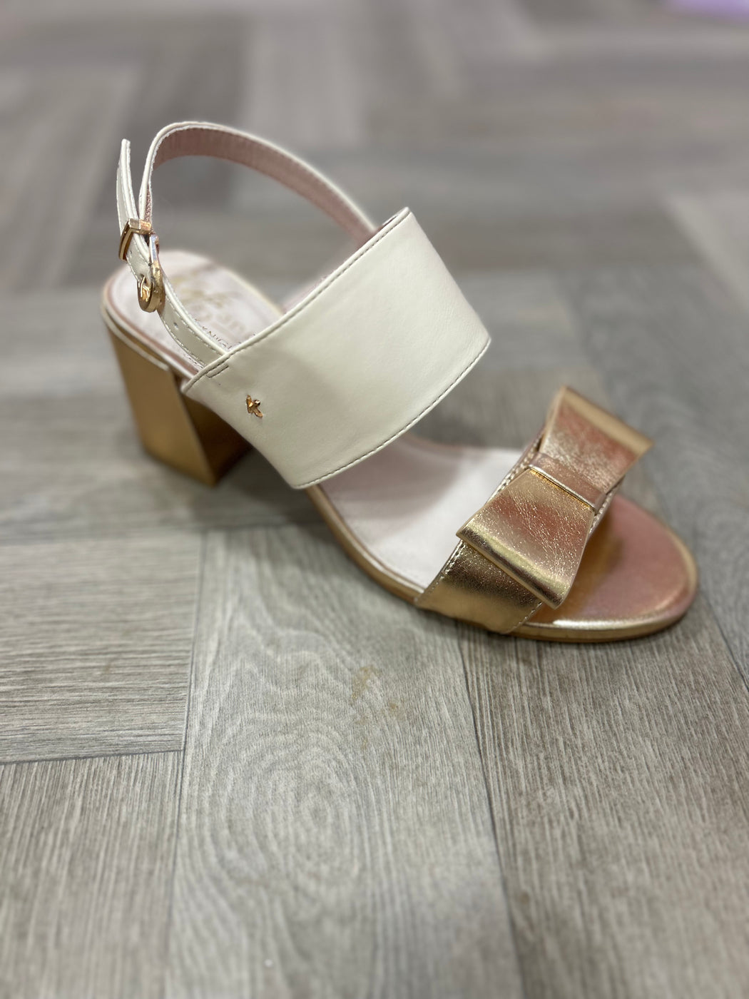 Brecon Golden shore heels