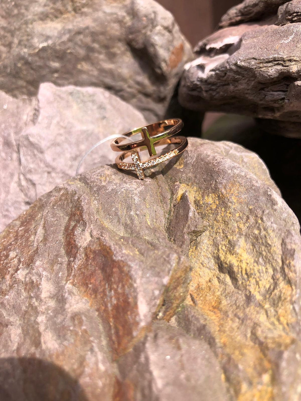 ROSE GOLD DOUBLE RING
