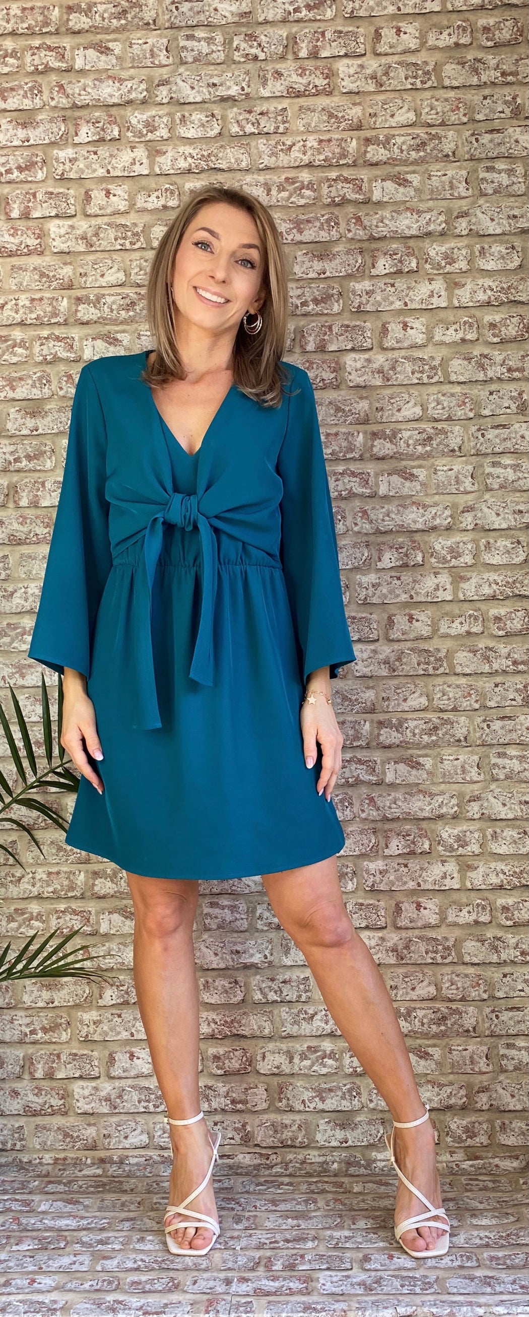 Arzene sale teal dress