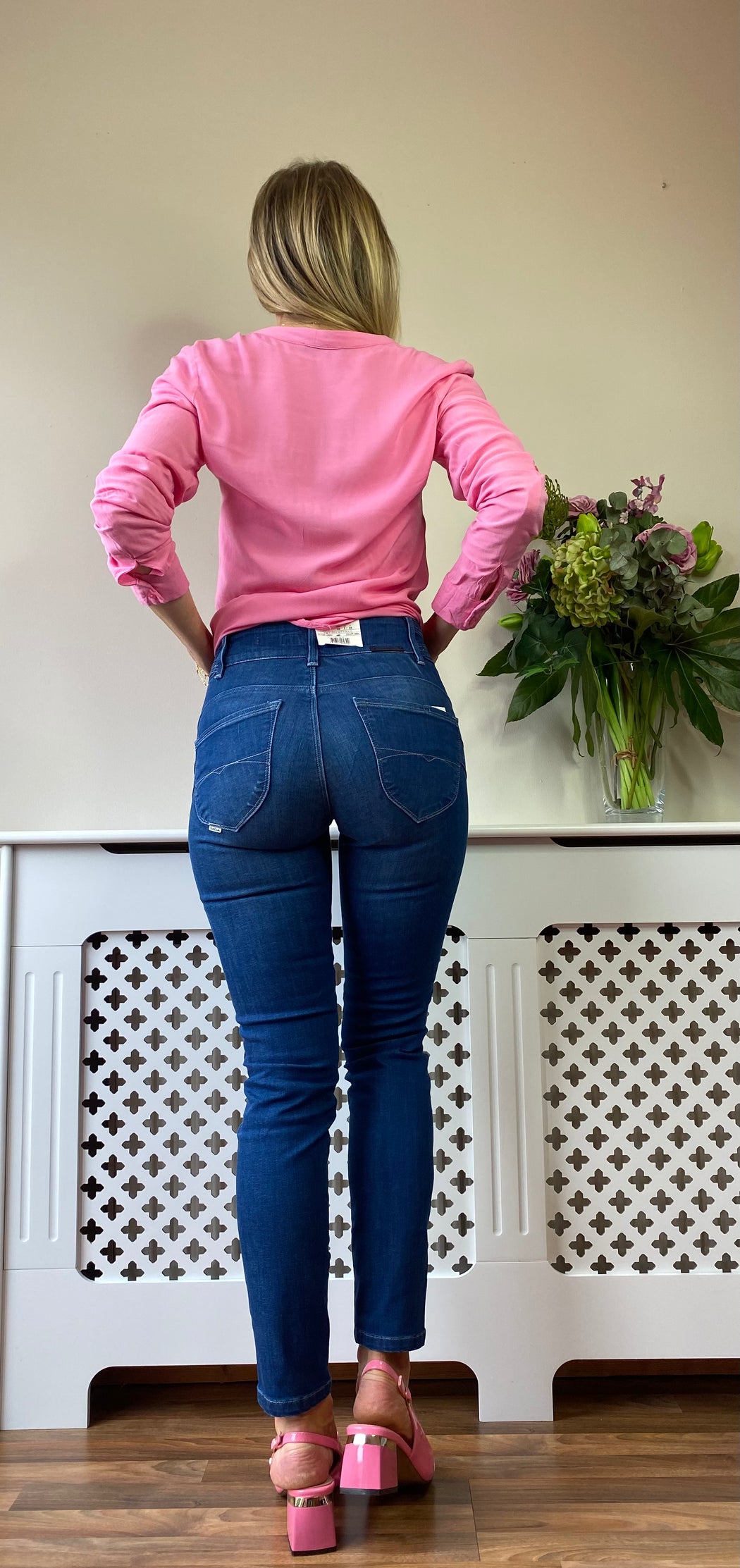 125980 SALSA SALE CROPPED SKINNY PUSH IN SECRET JEANS