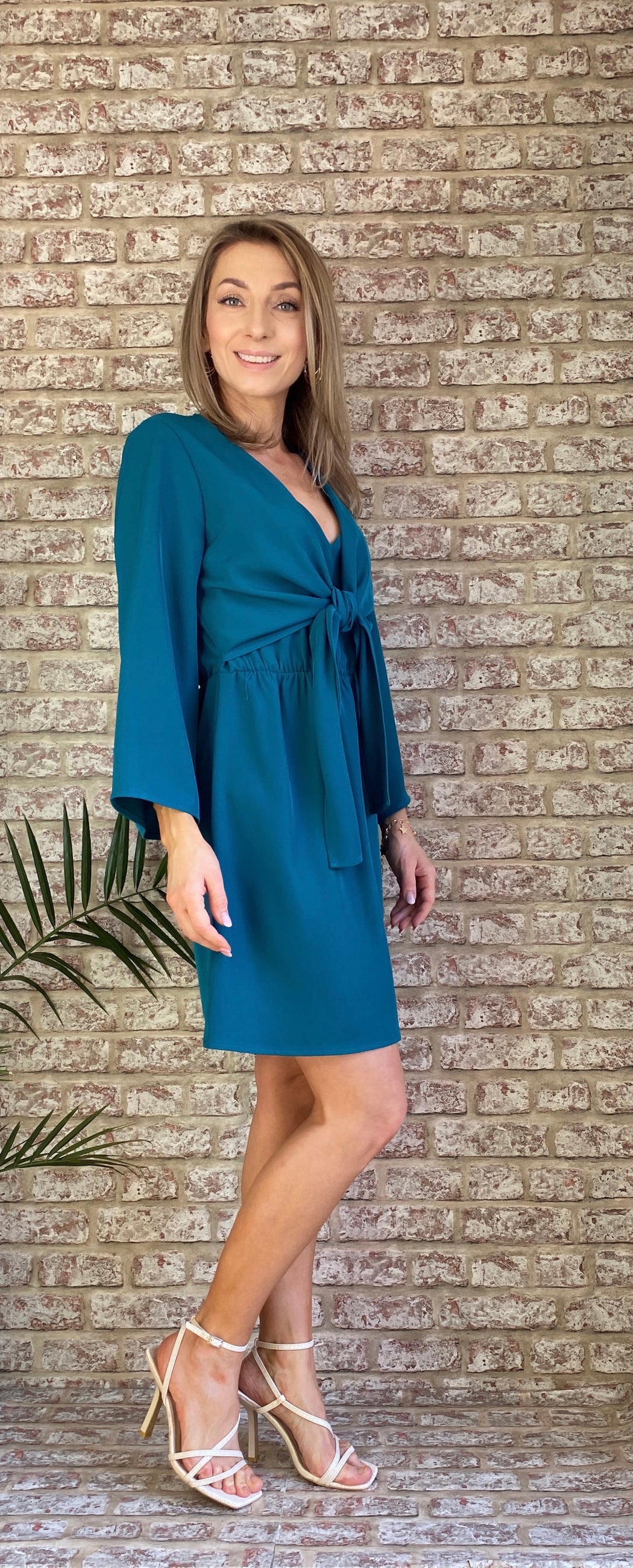 Arzene sale teal dress