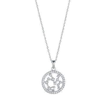 P134NAP LAYLA RHODIUM PENDANT