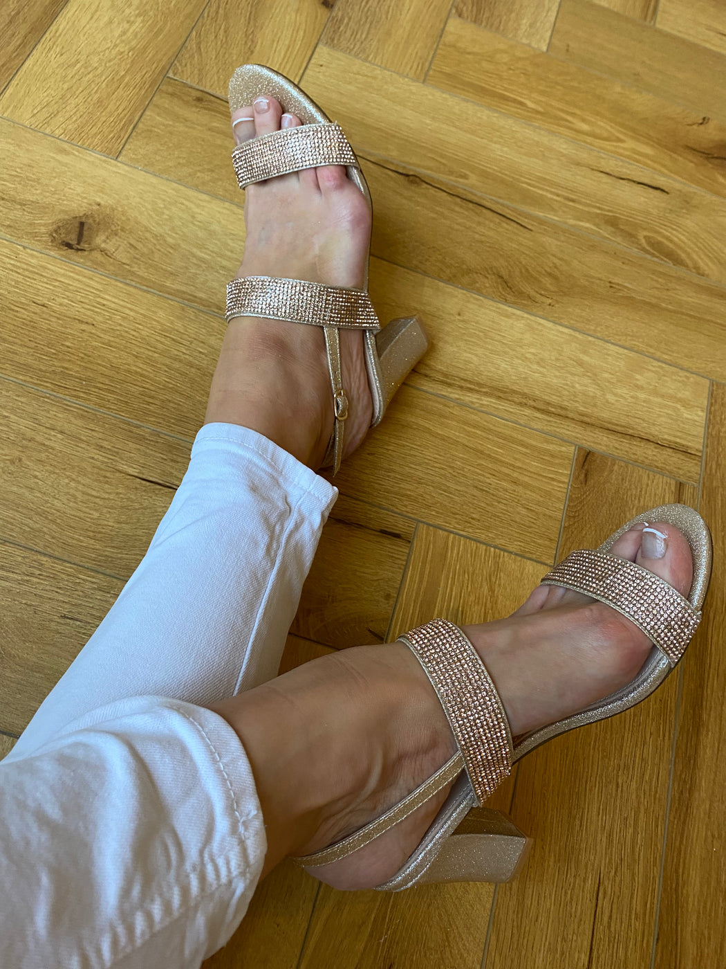 Rose gem millhouse heels
