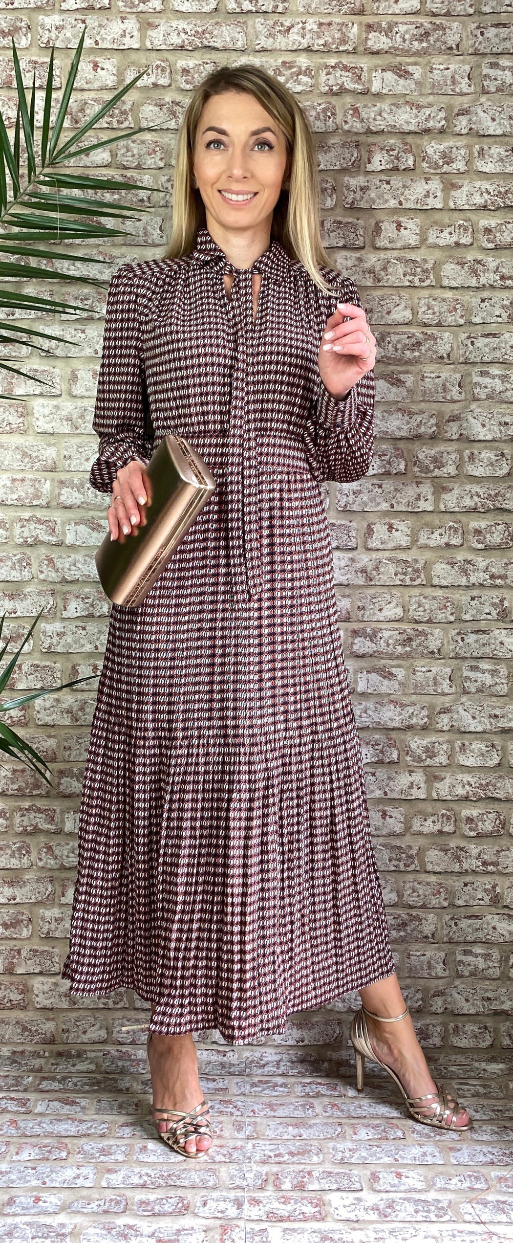 Dalliance traffic navy print dress sale