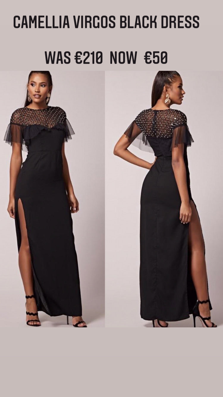 Camellia Virgos black Dress