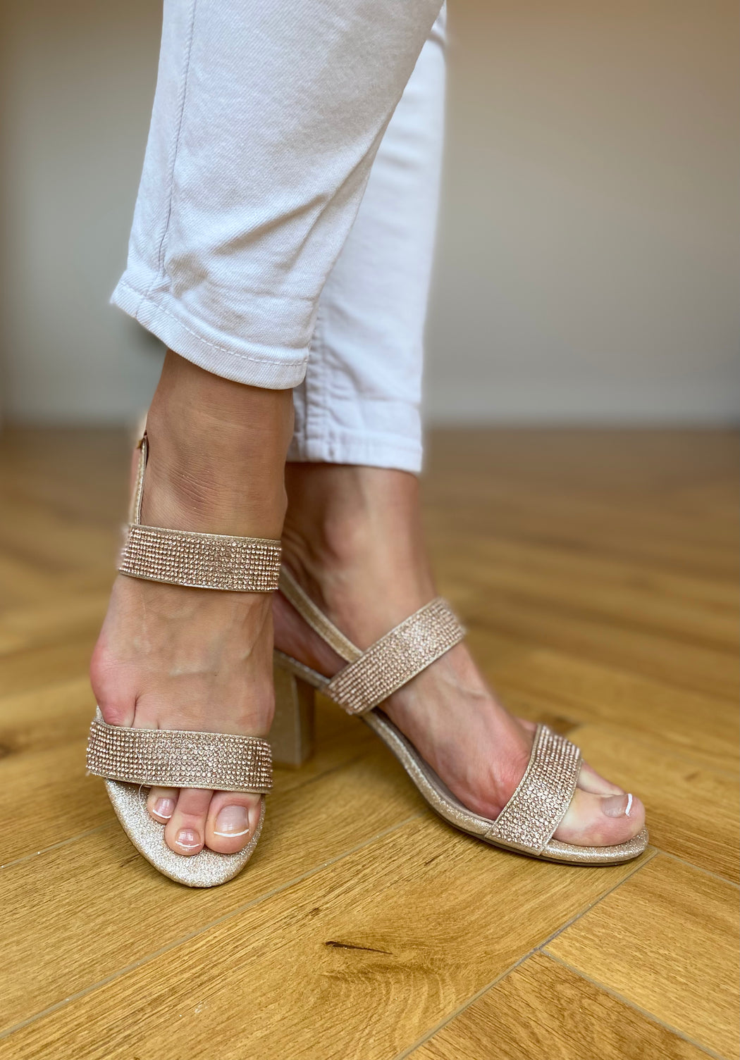 Rose gem millhouse heels