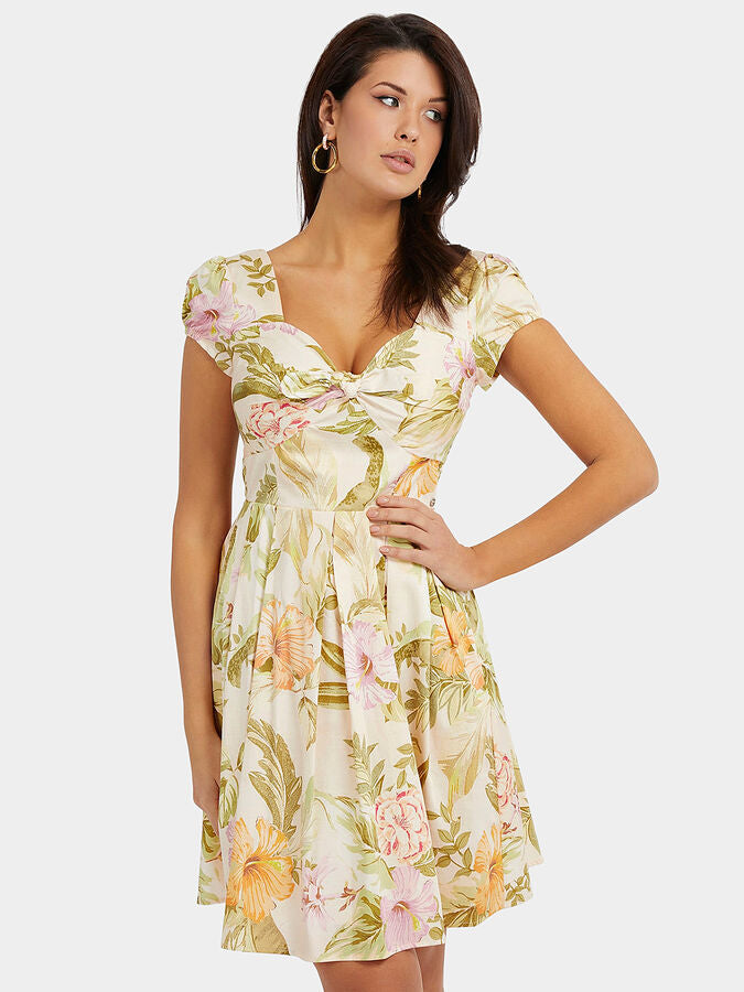 Floral karida Guess sweetheart dress