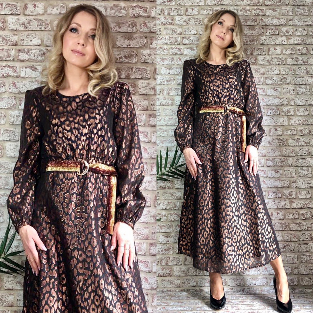 Luxe Metallic dress