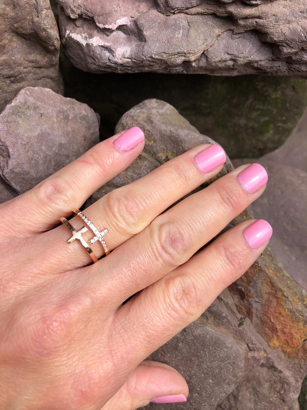 ROSE GOLD DOUBLE RING