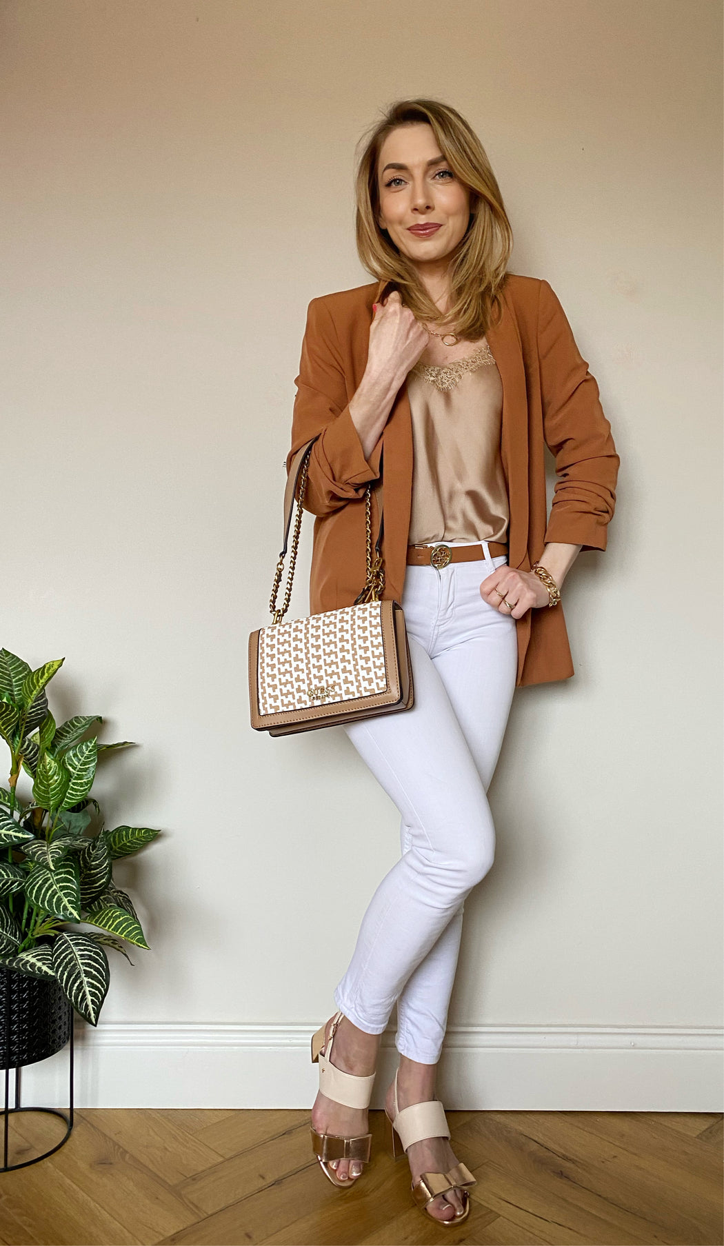 Brecon Golden shore heels