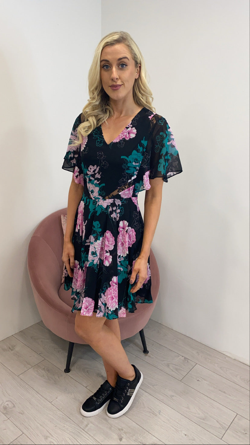 Ella floral dress guess sale