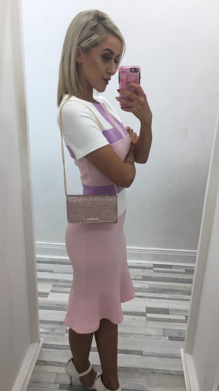 Rose gold borsa Rinascimento bag