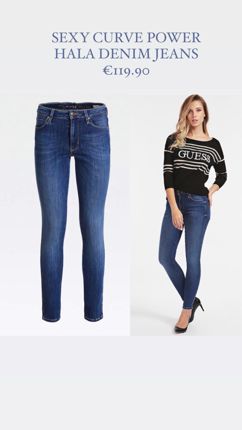 HALA GUESS SALE SEXY CURVE POWER DENIM JEANS