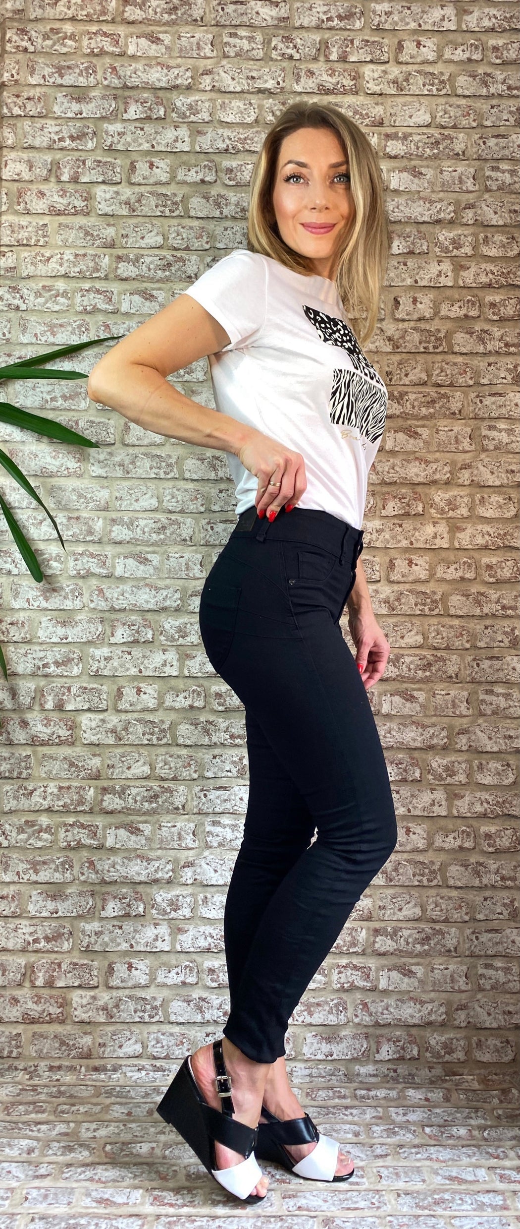 One size double up black 10007885