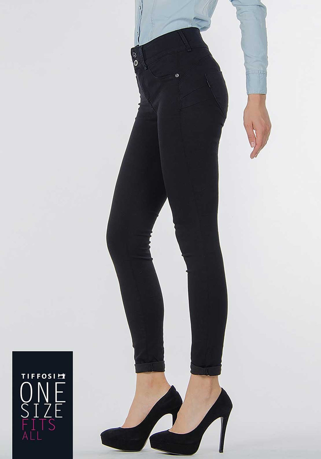 One size double up black 10007885
