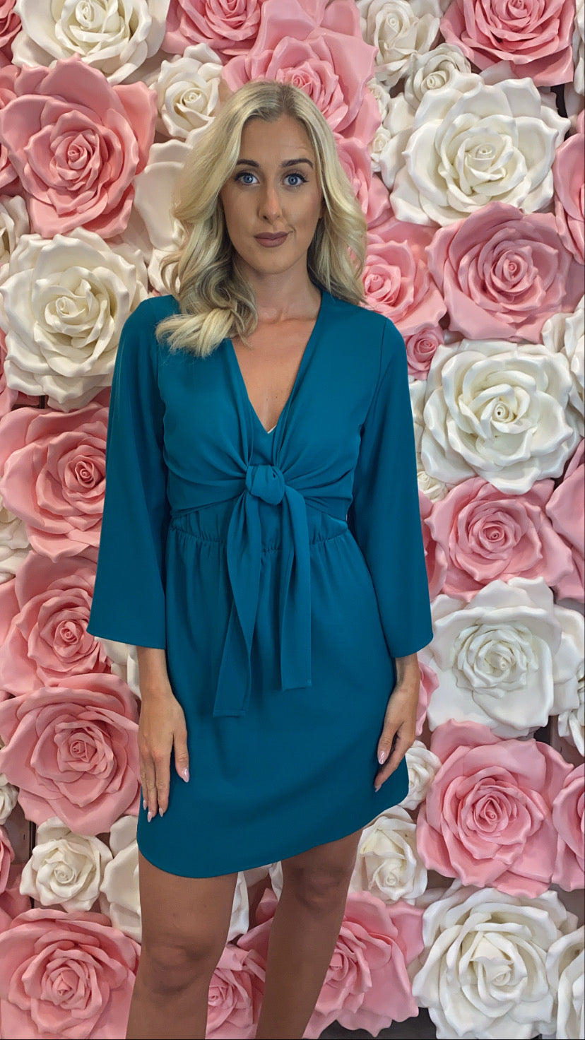 Arzene sale teal dress
