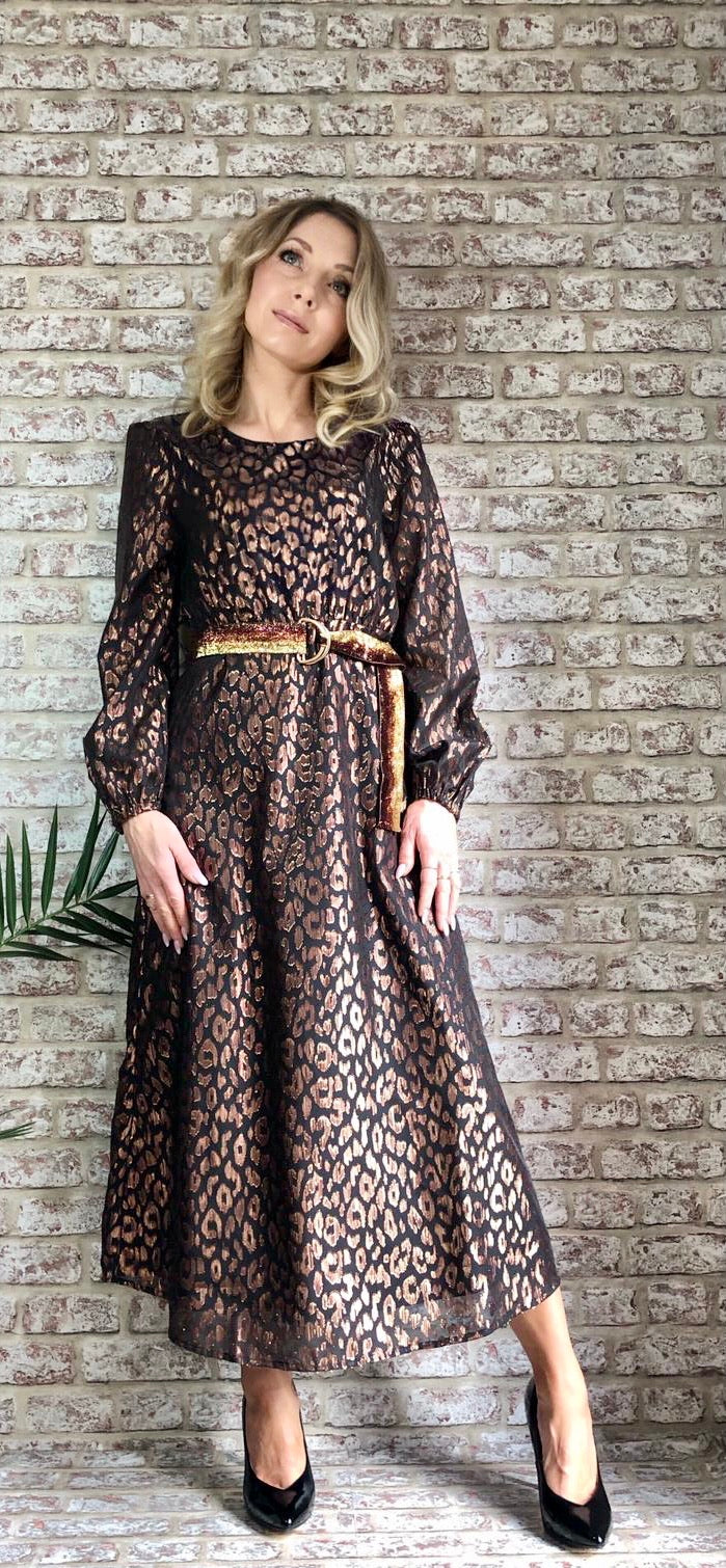 Luxe Metallic dress