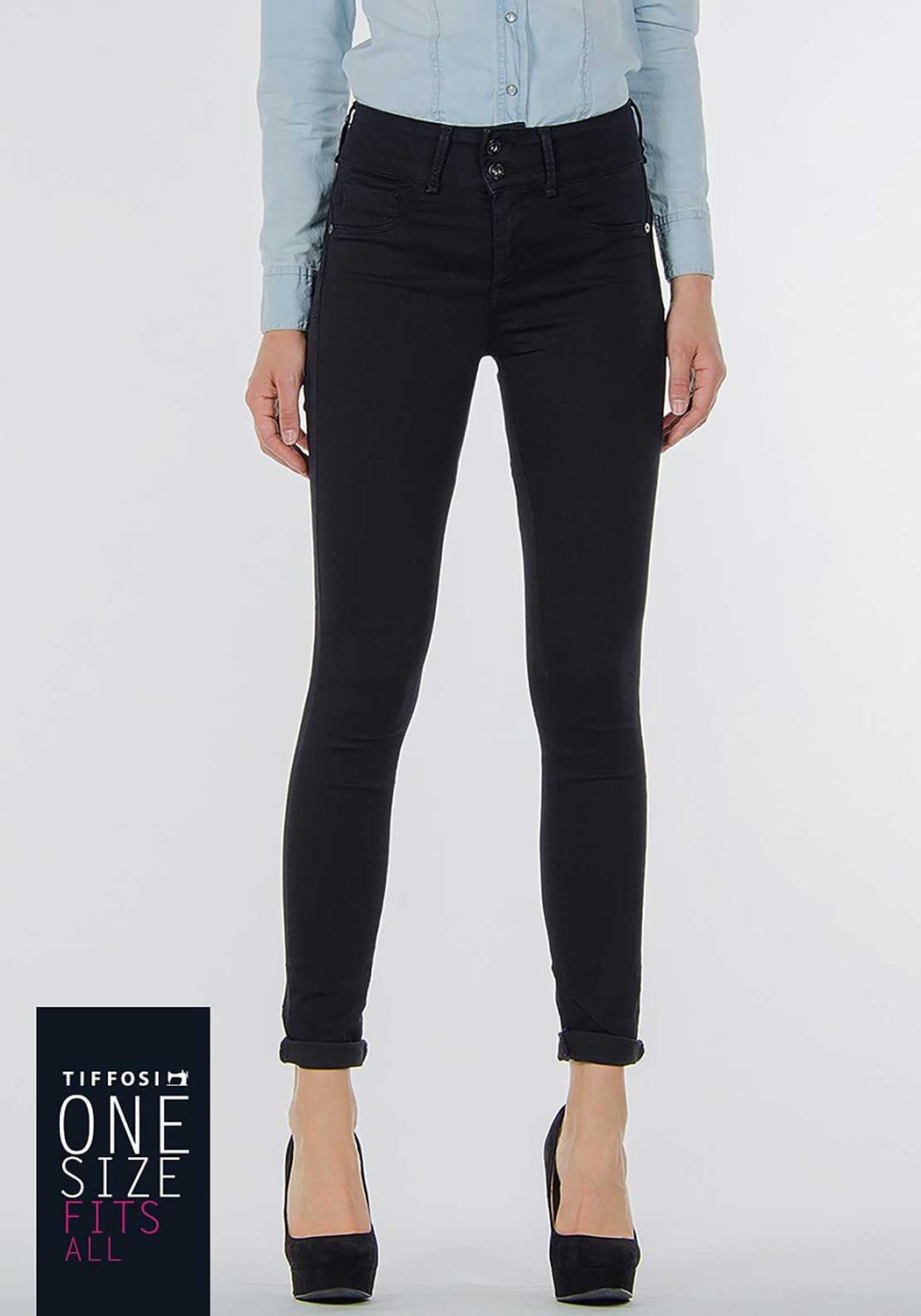 One size double up black 10007885