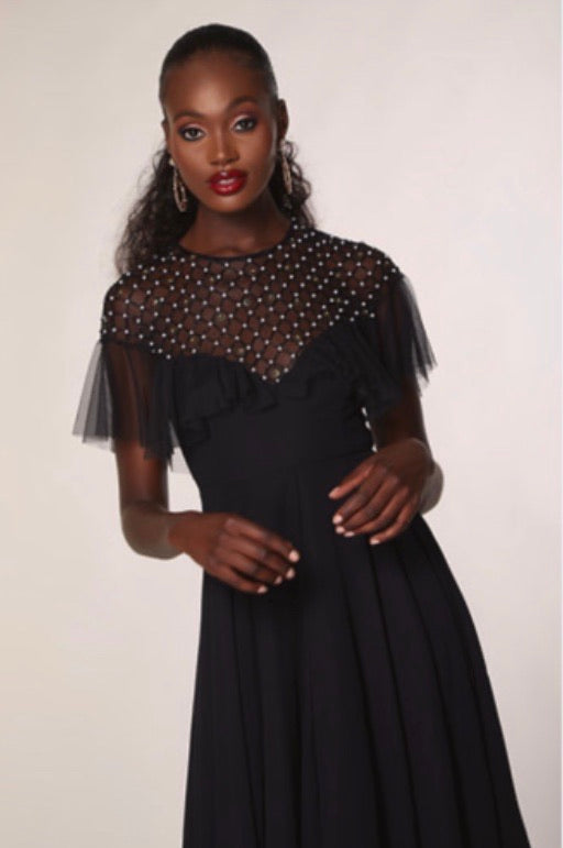 Camellia Virgos black Dress