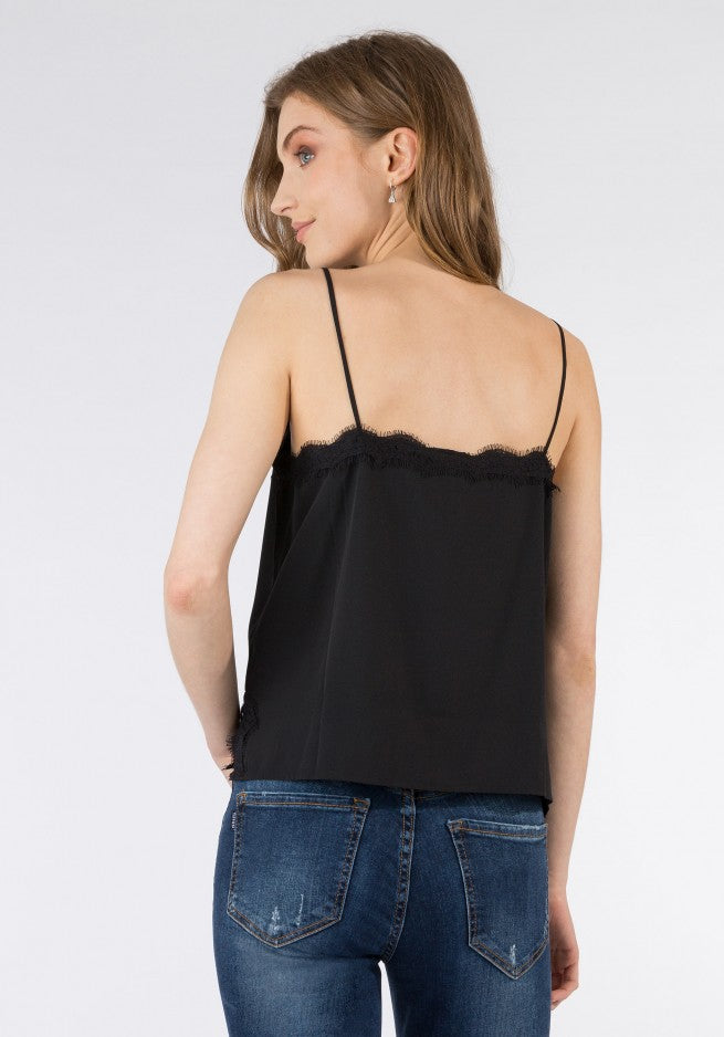 Black lace Goya cami