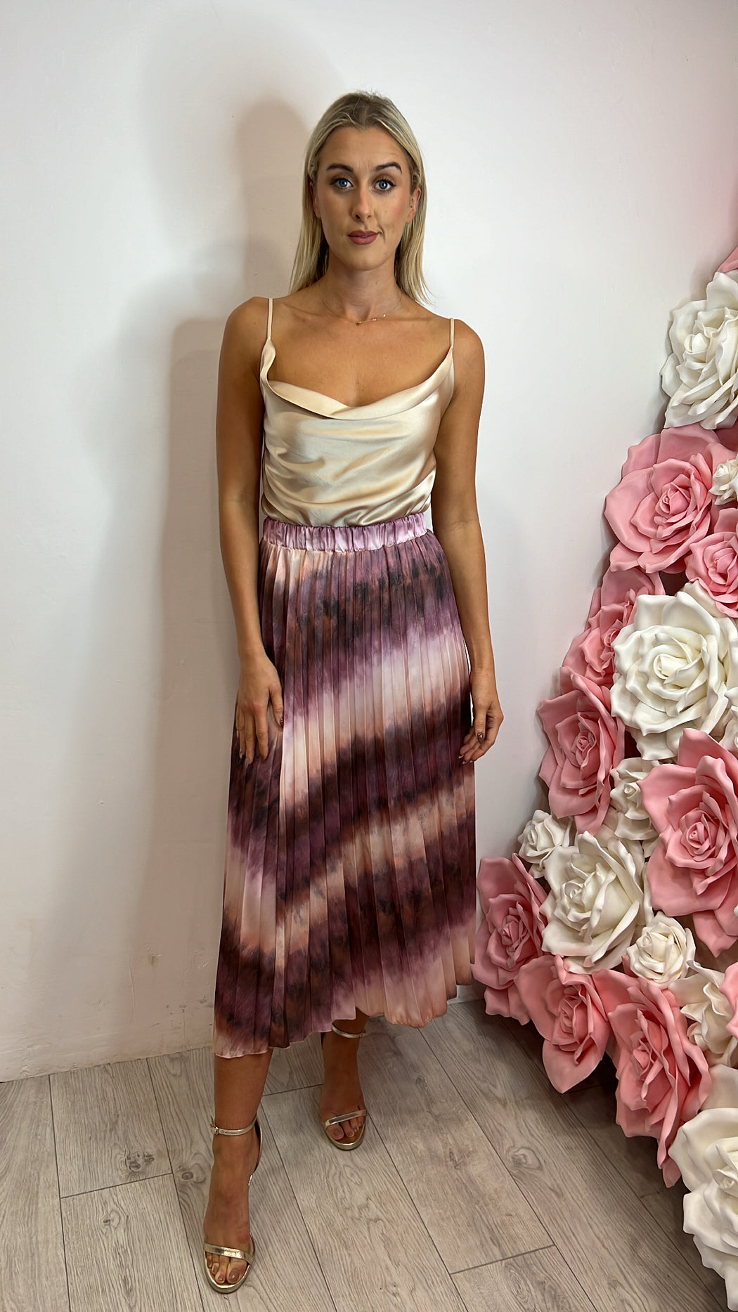 Gebo plum pink tone skit