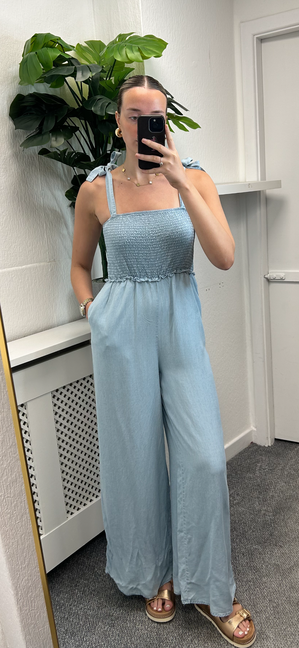 Freda denim jumpsuit