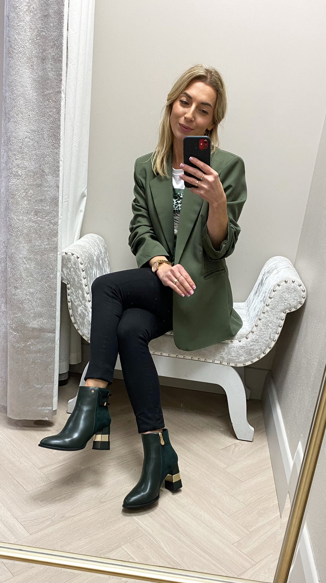 Khaki  Ellie blazer