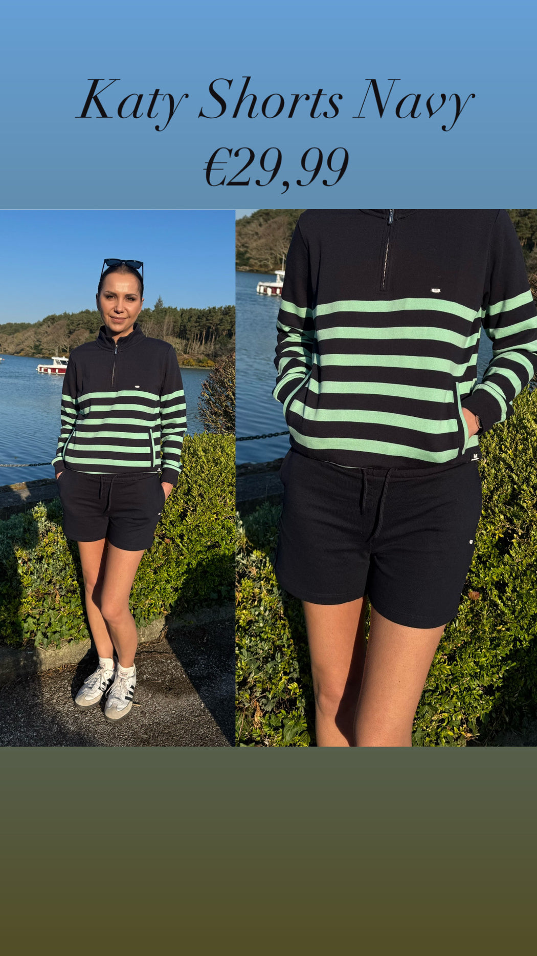 Katy Shorts Navy
