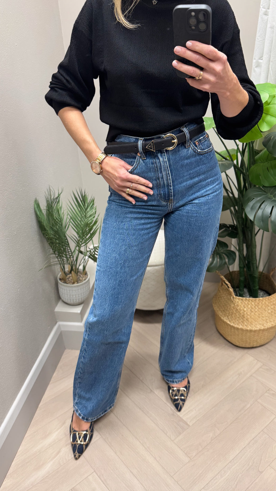 BW9071P4125 guess G black belt