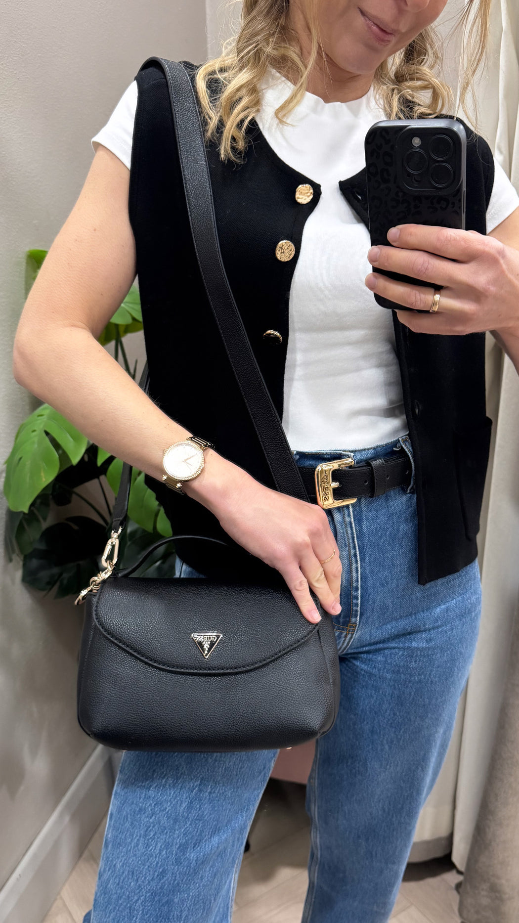 Guess black Evie bag bg966420