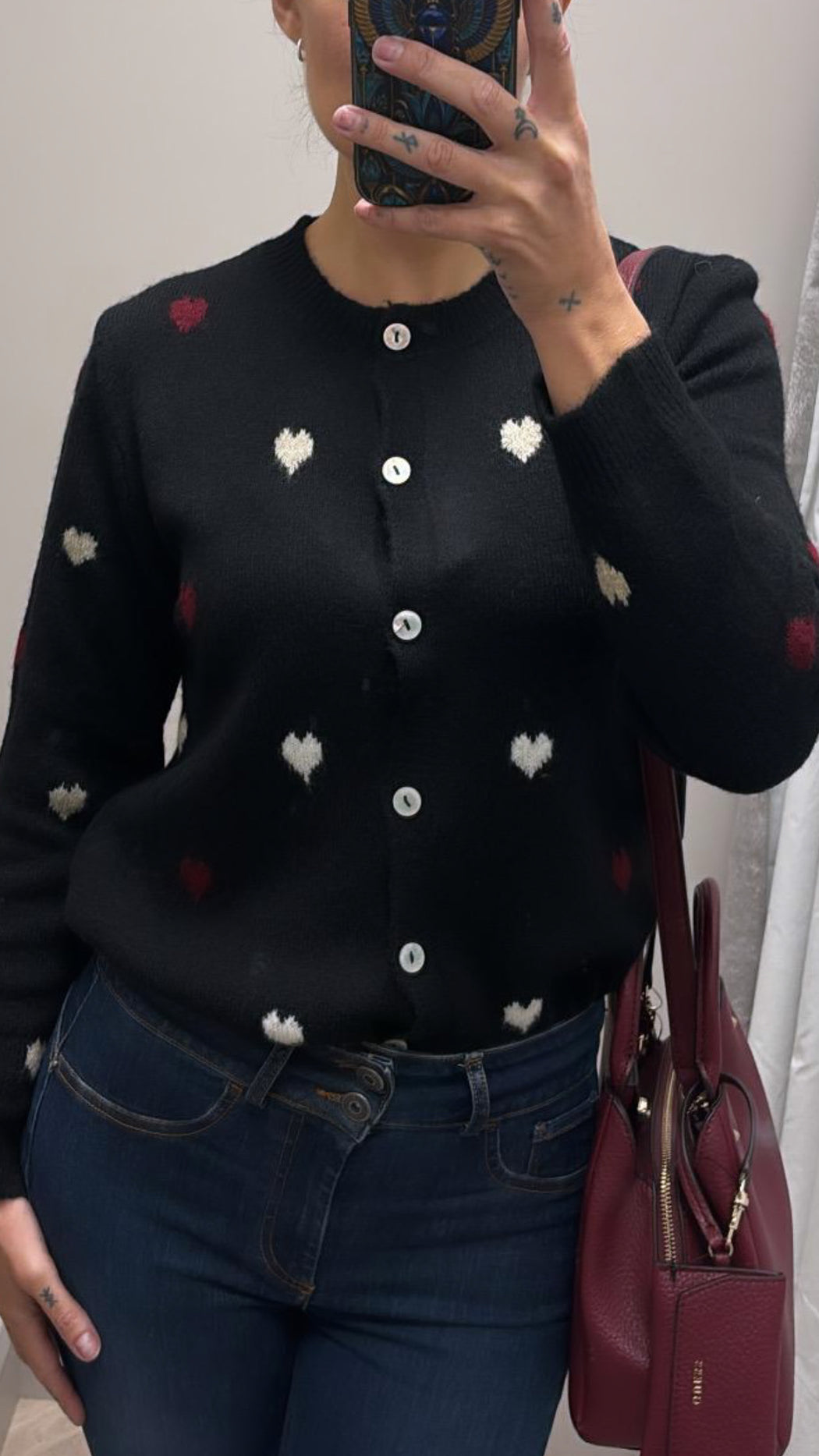 Helen black heart Cardi