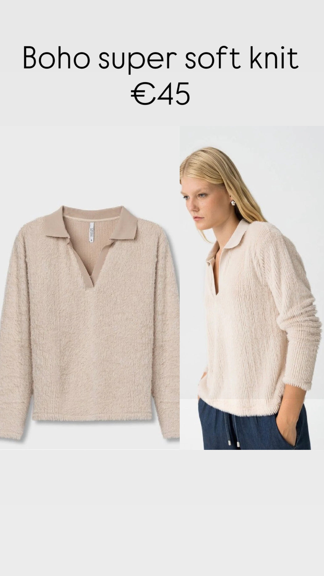 Boho super soft knit