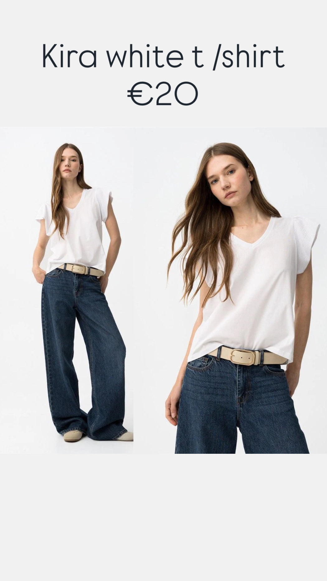 Kira white t /shirt