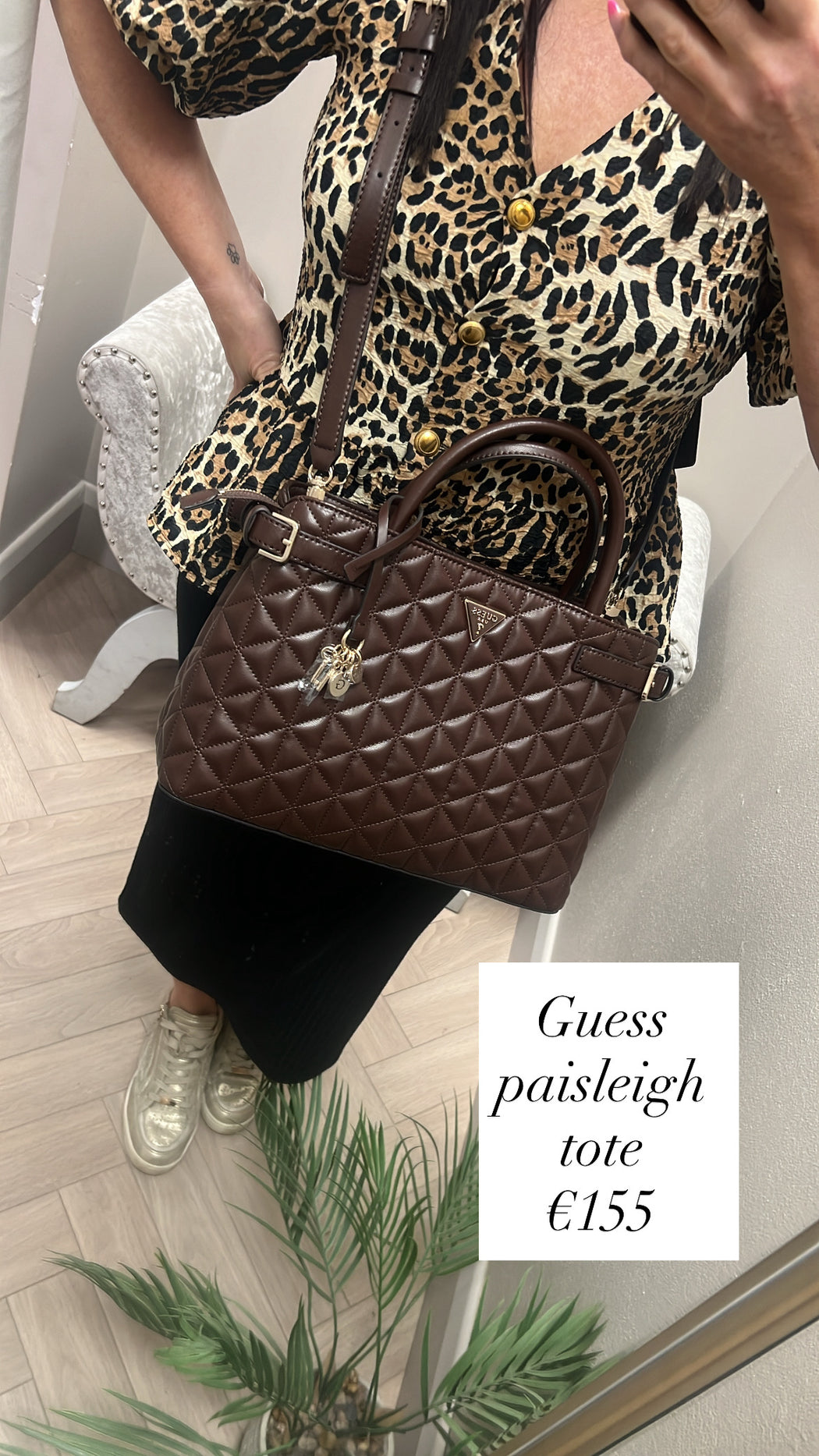 Guess paisleigh tote QG988306