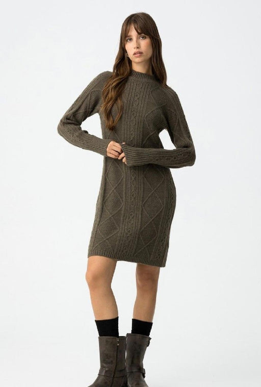Marijin green knit dress