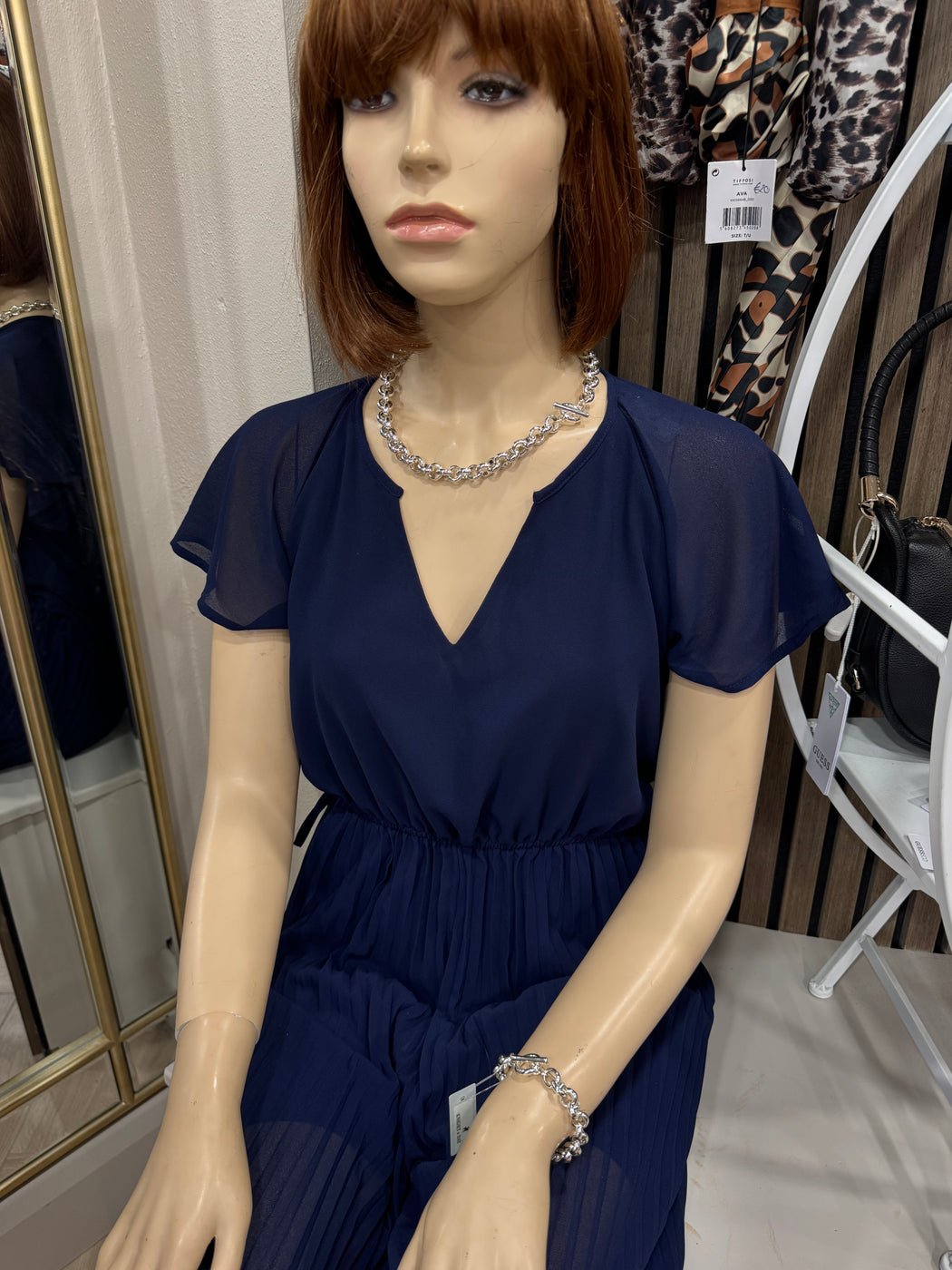 LYANNA SILVER NECKLACE T632NCB