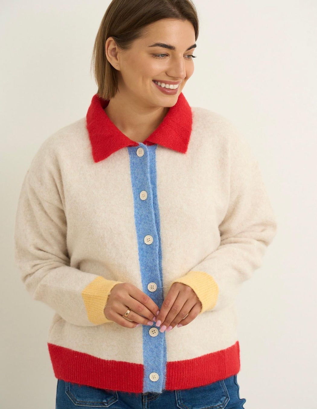 Margo beige cardigan