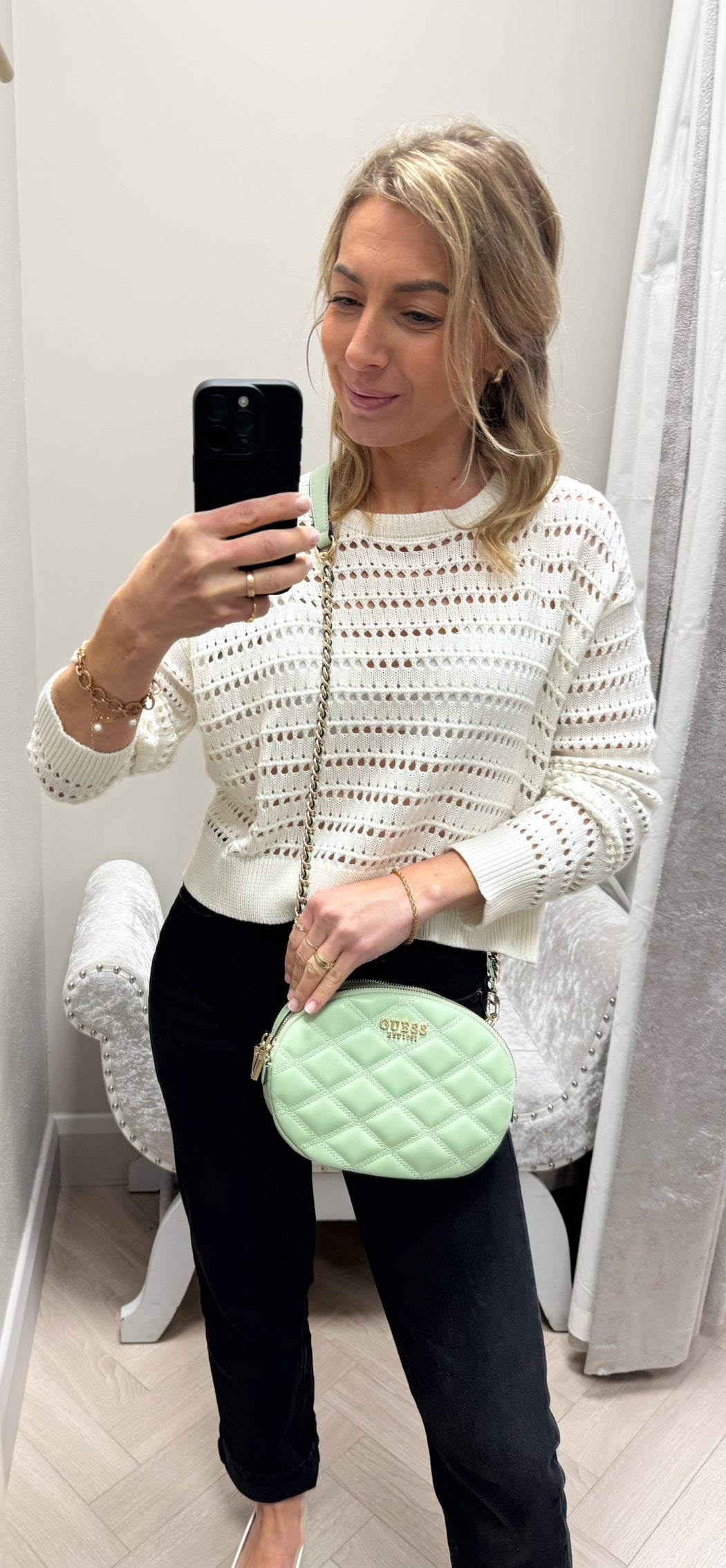 Guess celadon tasmin crossbody