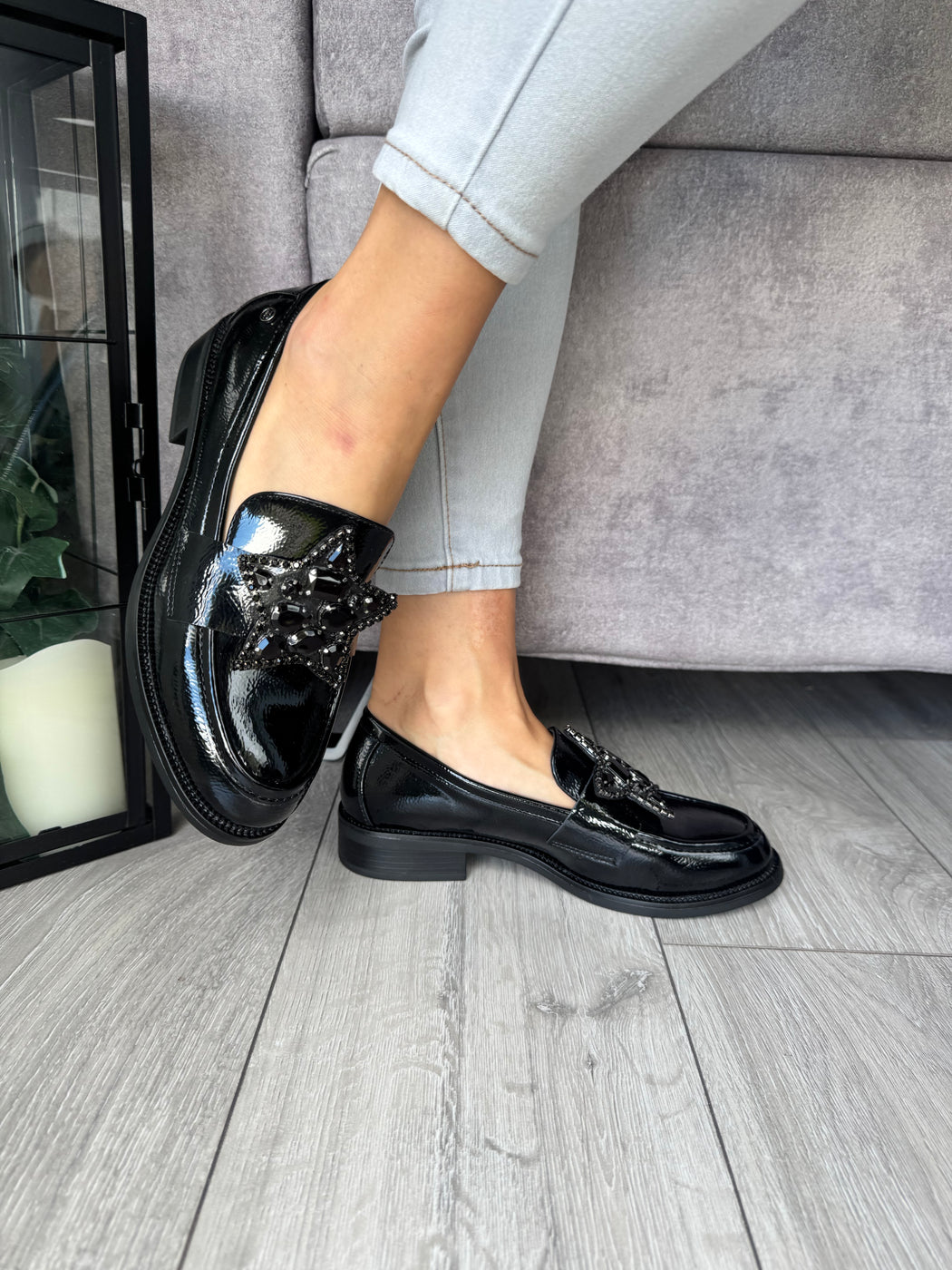 Afyon one ink star loafer