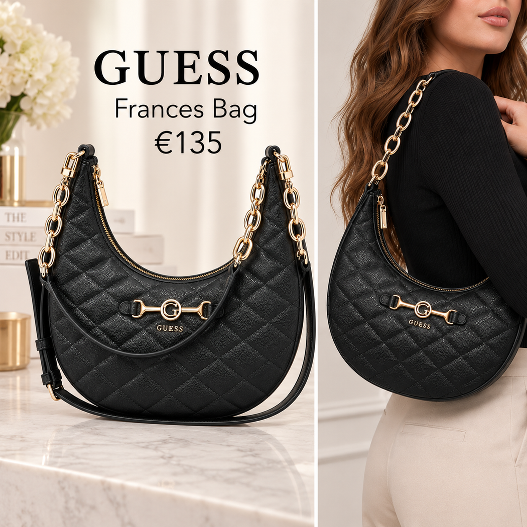 Guess black Frances bag qg224101