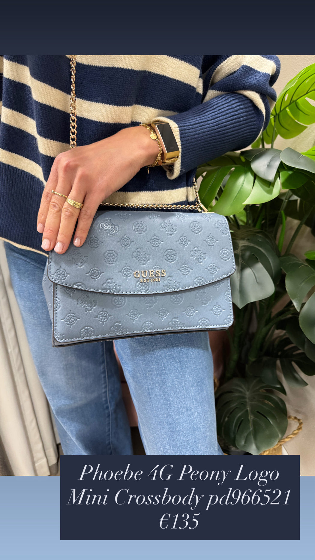 Phoebe 4G Peony Logo Mini Crossbody pd966521