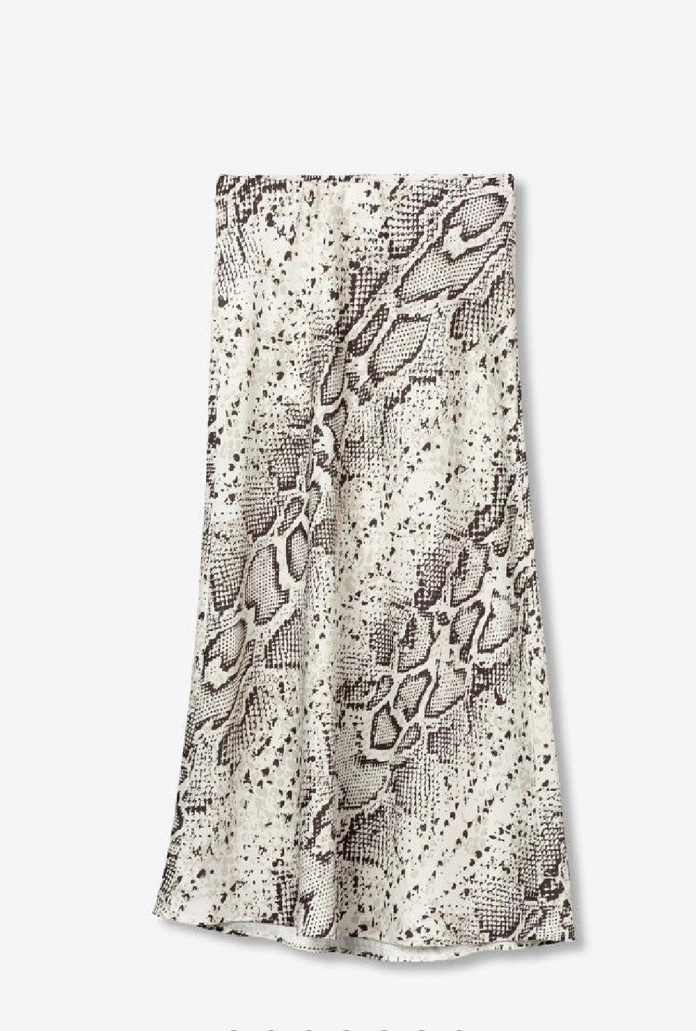 Kansas python midi skirt