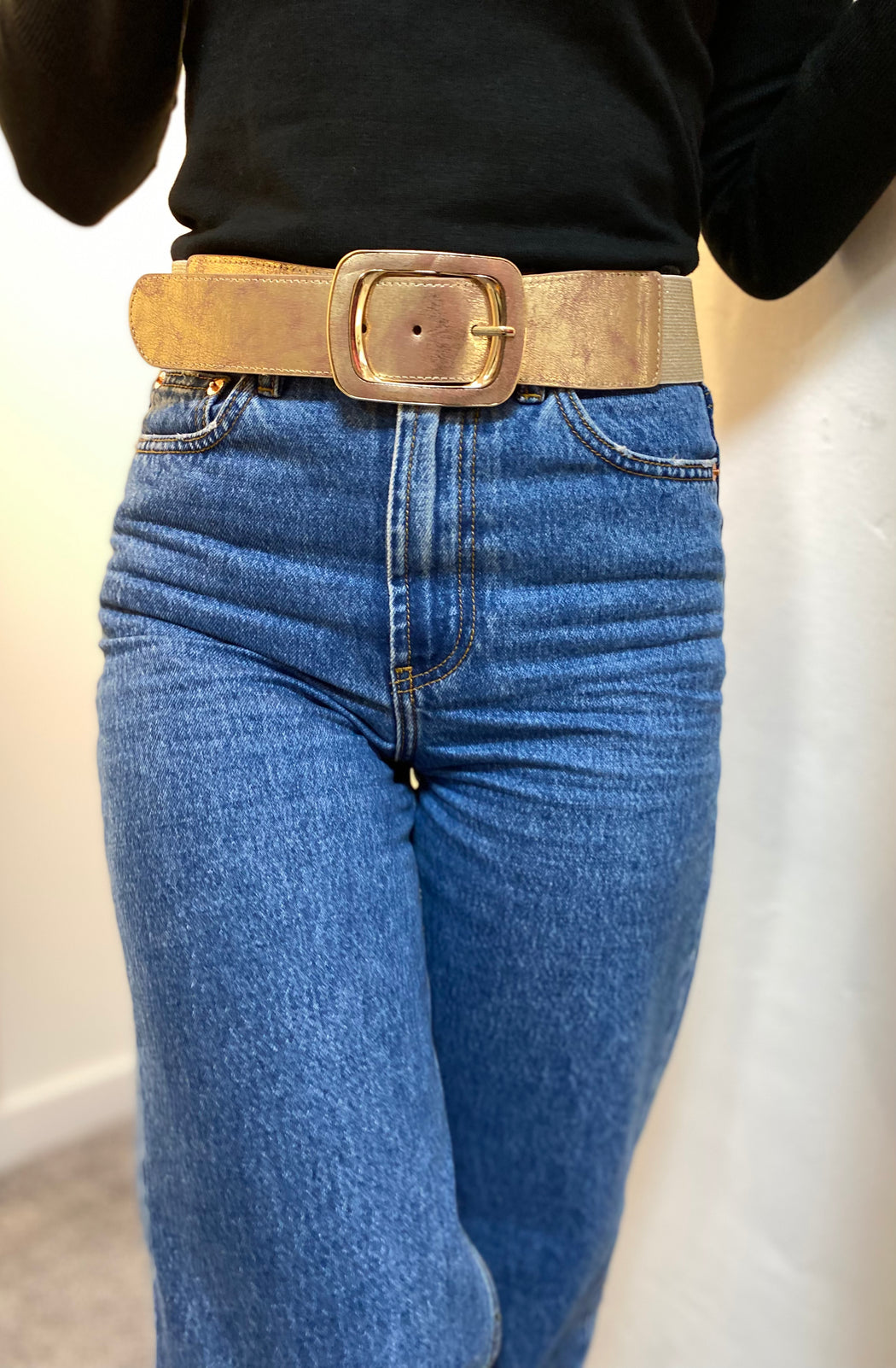 Cheryl gold belt