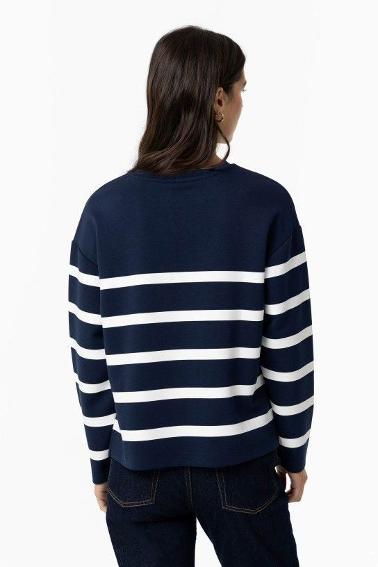 Robin navy sweater top