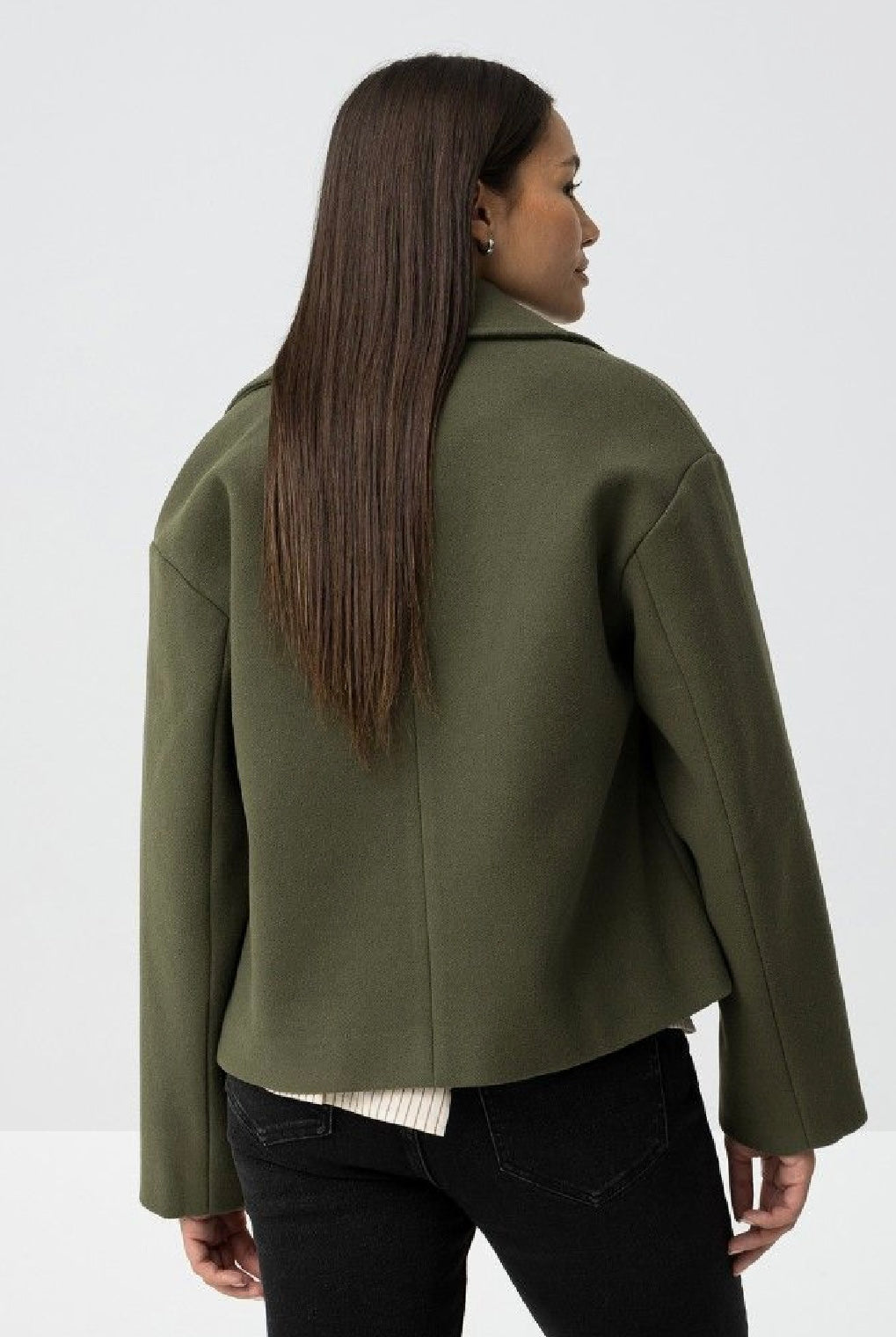 Navy green jacket