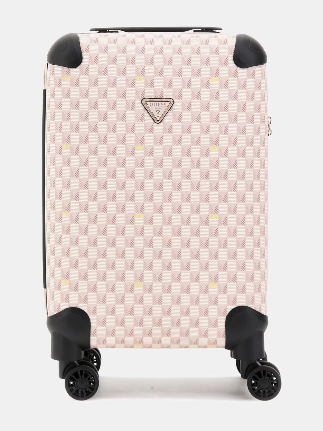 Wilder geometric-print small trolley