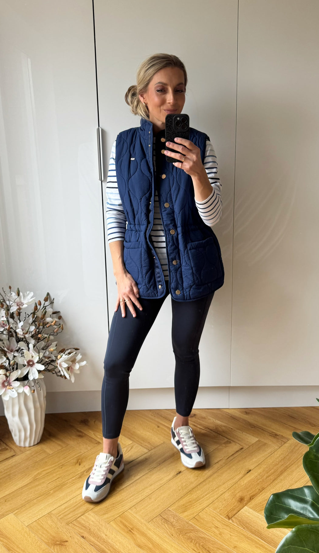 Mandy Gilet Blue