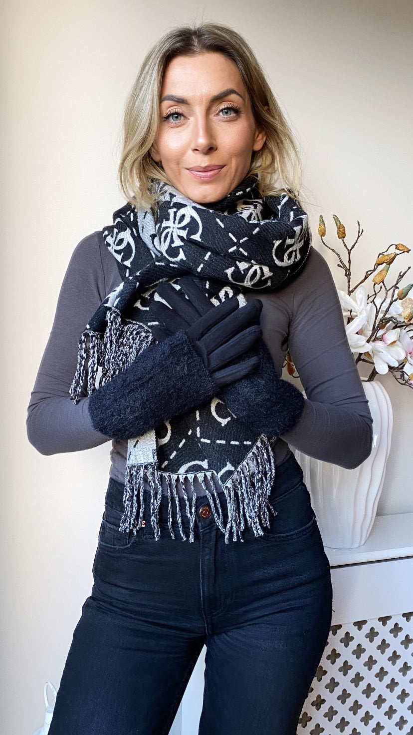 Black Harriet gloves