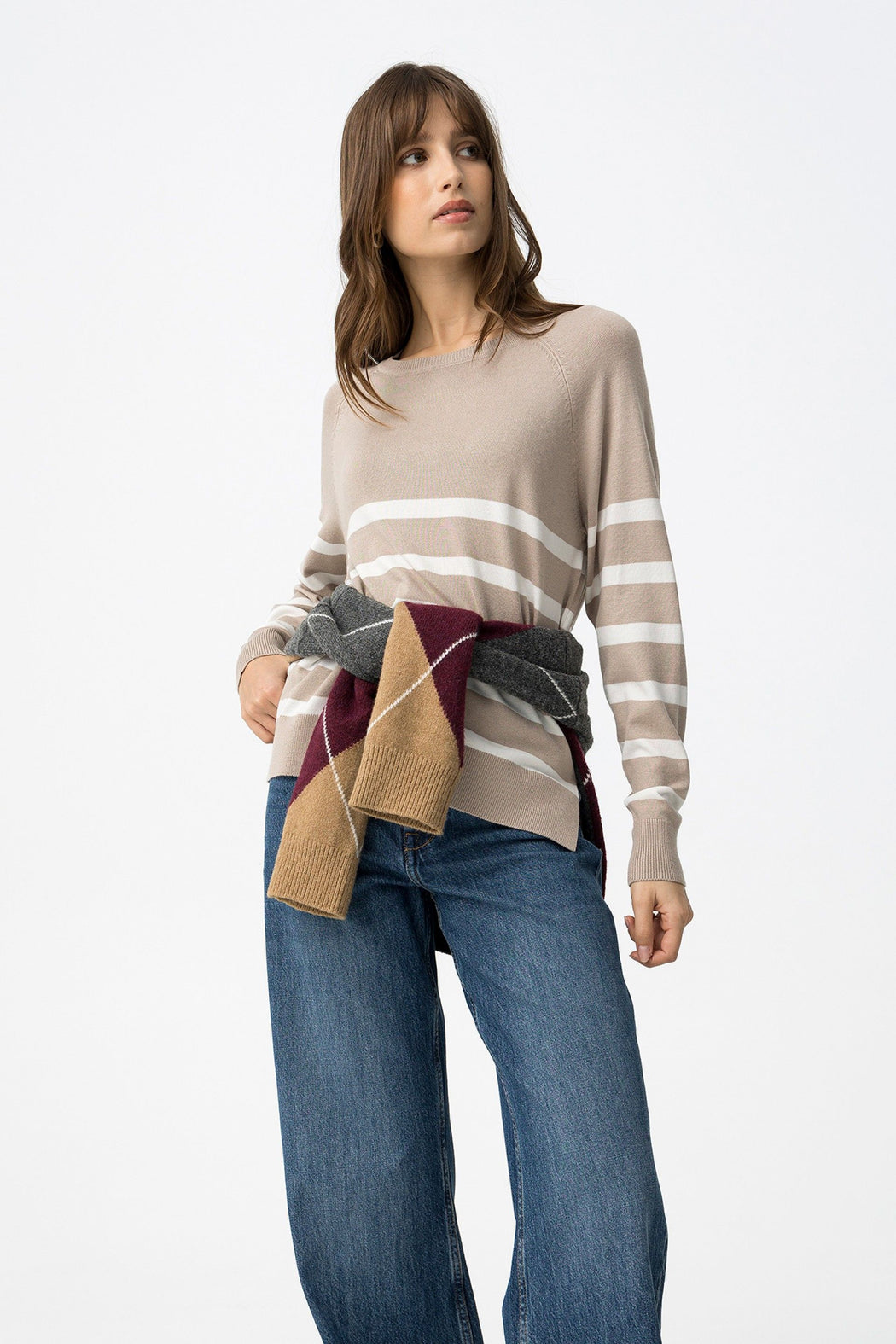 Thea stripe knit